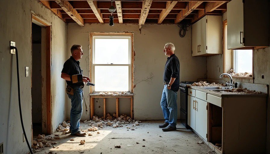 Surprises Behind Old Walls Hidden issues exposed during demolition