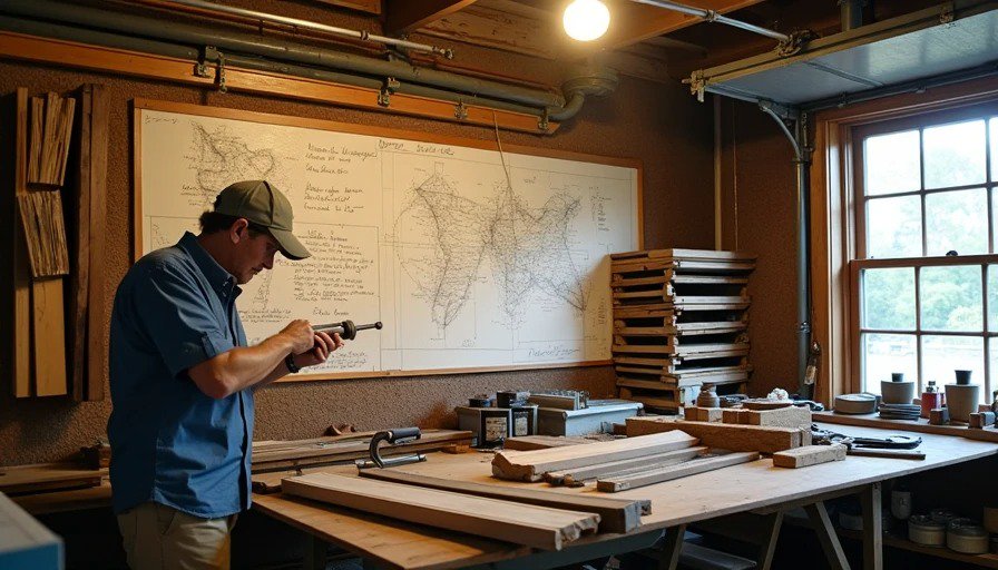 Workshop planning for long-term house renovation