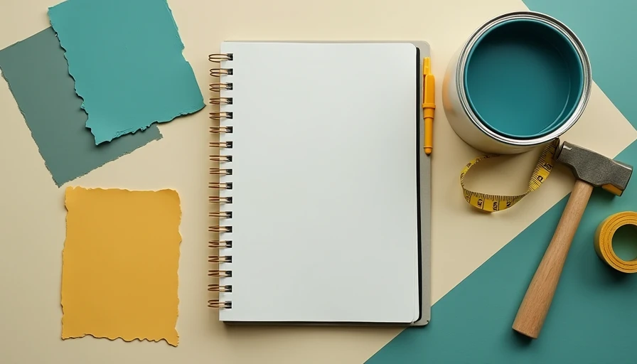Visual context for home renovation diary